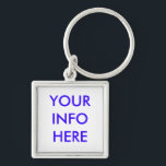 YOUR INFO  HERE KEY RING<br><div class="desc">STRONG LUGGAGE TAGS</div>