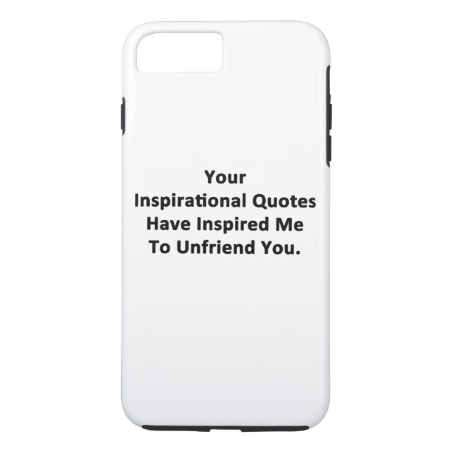 Your Inspirational Quotes Case-Mate iPhone Case (Back)