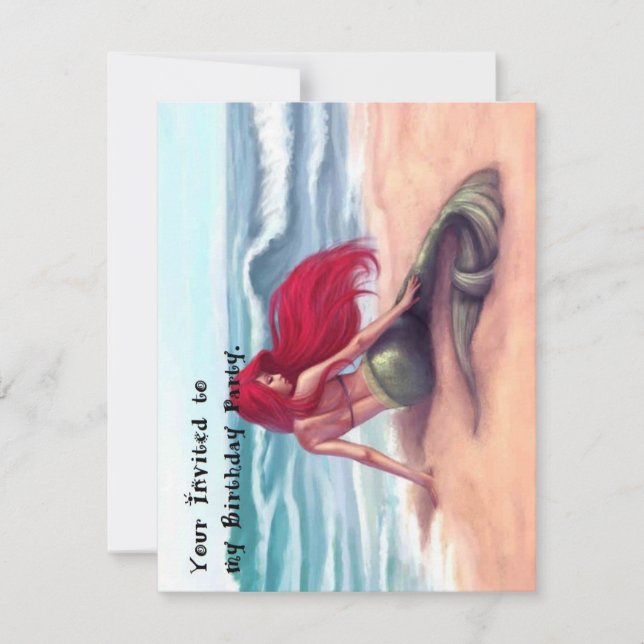 Your invited to my Birthday Invitations (Front)