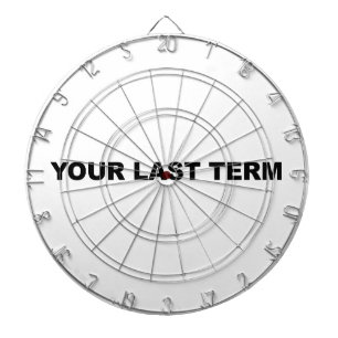 Your Last Term Dartboard