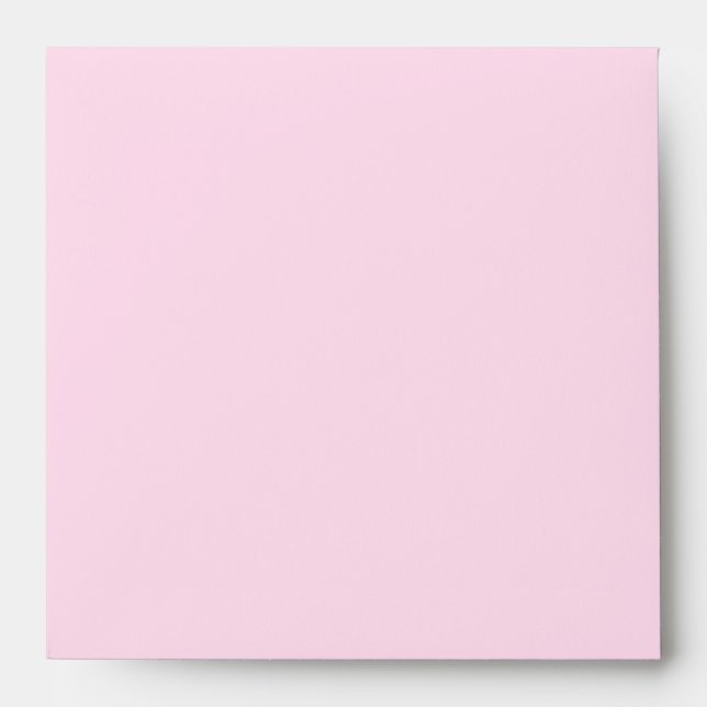 Your Letter. Custom Monogram. Pink Black White Envelopes (Front)