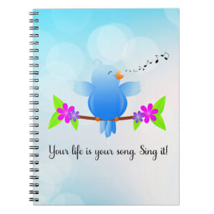 Your Life is Your Song - Sing It! Spiral Notebook
