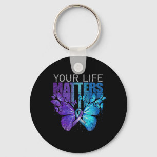 Your Life Matters Awareness Key Ring