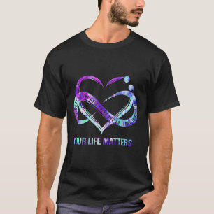 Your Life Problems Semicolon Suicide Prevention Aw T-Shirt