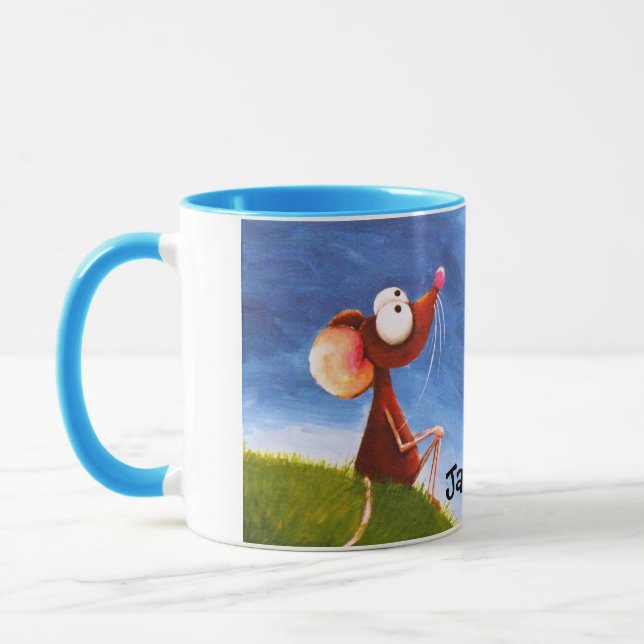 Your little one's name on this mug (Left)