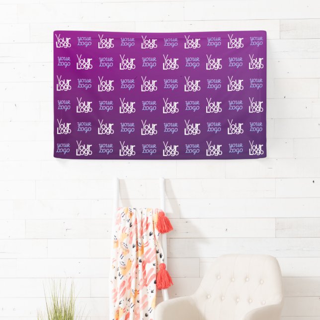 Your Logo | 2 Uploaded Images or Business Logos  Banner (Insitu)