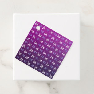 Your Logo 2 Uploaded Images or Business Logos Favour Tags