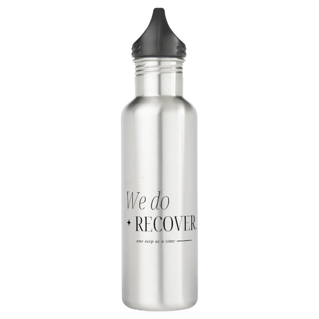 Your Logo Addiction Recovery Business Promotion 710 Ml Water Bottle (Left)