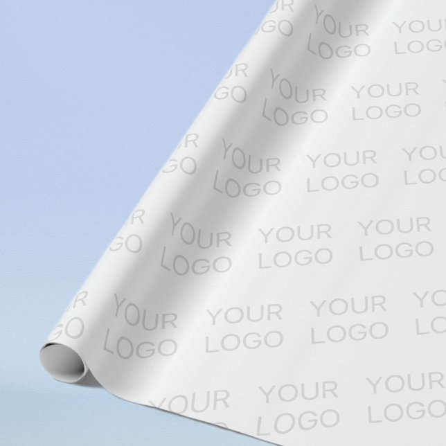 Your Logo Automatically Lightened & Repeating Wrapping Paper (Creator Uploaded)