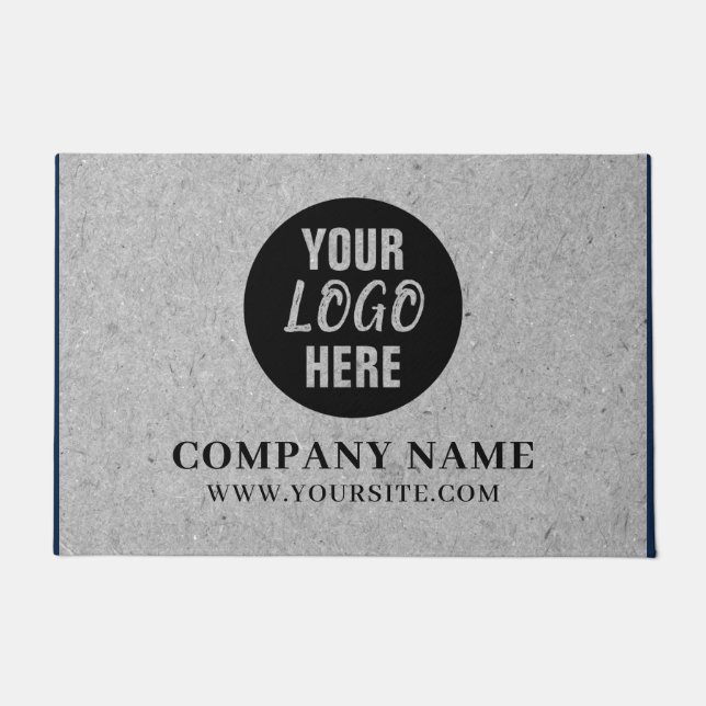 Your Logo Brand Business Company Doormat (Front)
