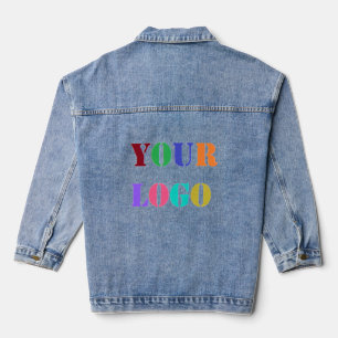 Your Logo Branded Promotional Denim Jacket Example