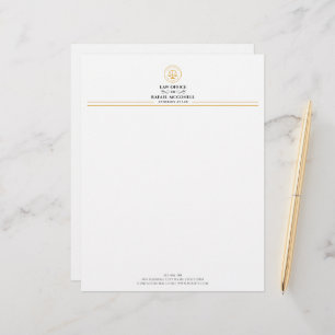 Your Logo Business   Attorney At Law  Custom Letterhead