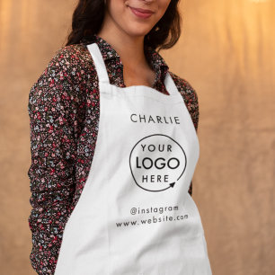 Your Logo   Business Corporate Modern Minimalist Apron