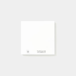 Your Logo   Business Corporate Modern Minimalist Post-it Notes