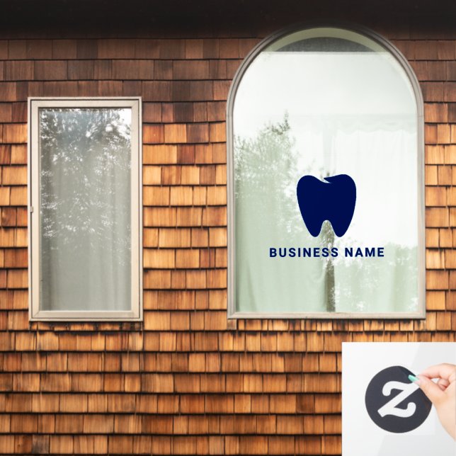 Your Logo | Business Dentist Modern Minimalist (Home Window)