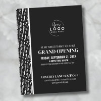 Your Logo Business Event Grand Opening Invitation