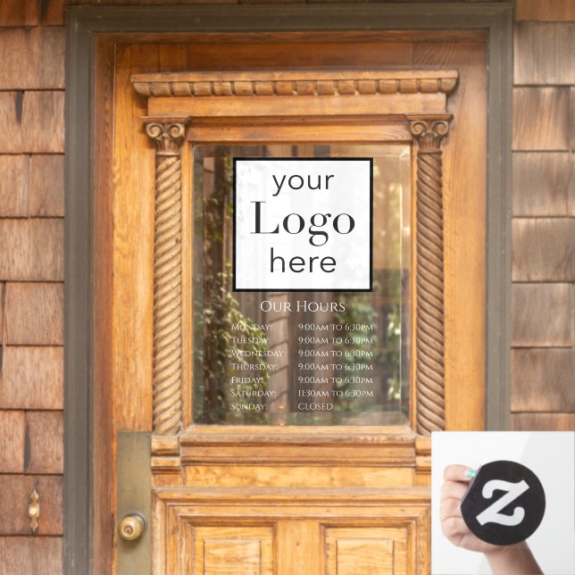 Your Logo Business Hours (Home Door)