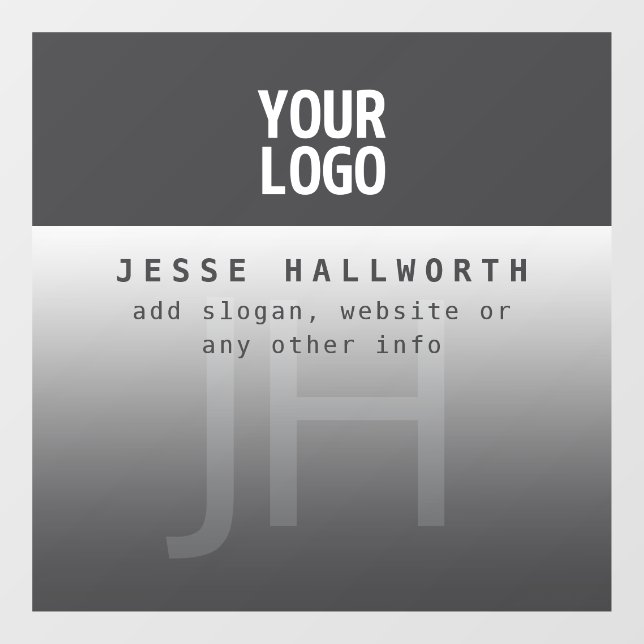 Your Logo, Business Name & Monogram  (Sheet)