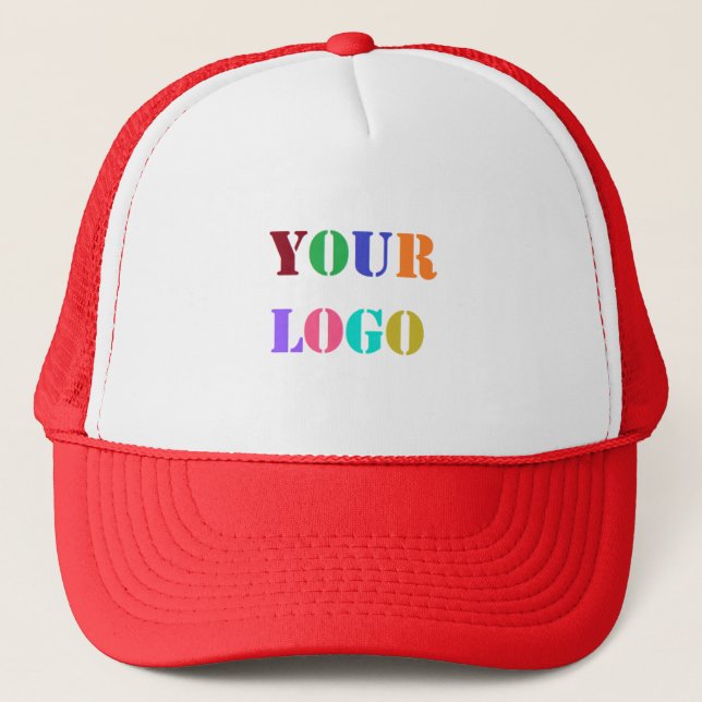 Your Logo Business Promotional Branded Hat Example (Front)
