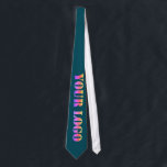 Your Logo Business Promotional Personalised Tie<br><div class="desc">Custom Colours - Design Your Own Personalised Neck Tie with Your Logo or Photo / QR Code or Text Professional Design Promotional Business or Modern Personal Ties Gift - Add Your Company Logo - Image - Photo or QR Code / or Text / More - Resize and Move or Remove...</div>
