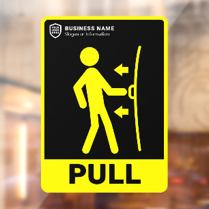 Your Logo Business Pull The Door