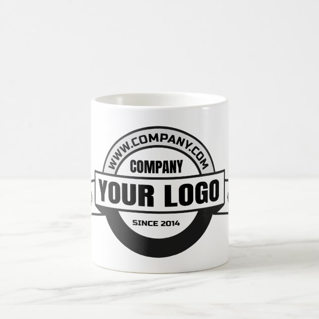 Your logo Company Coffee Mug (Center)