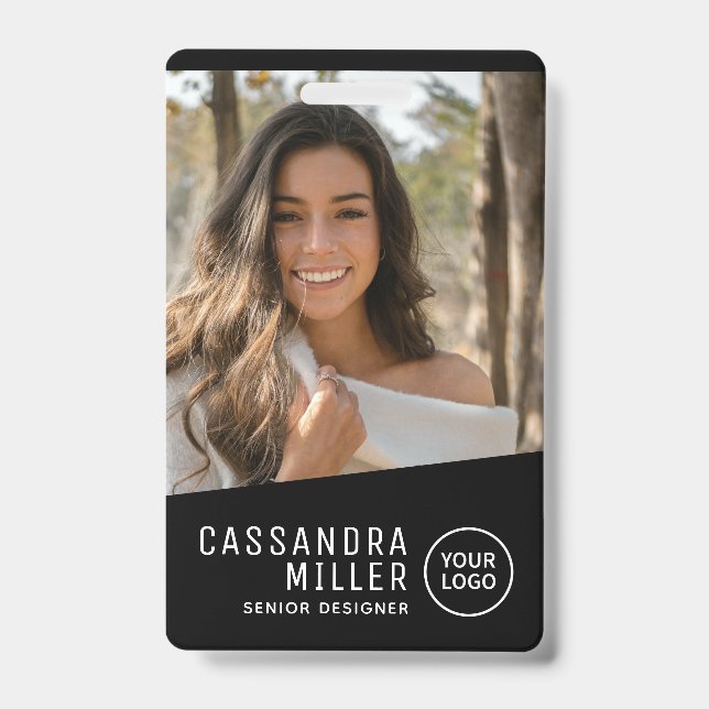 Your Logo Company ID Badge (Front)