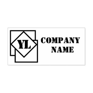 your LOGO .COMPANY NAME Self-inking Stamp