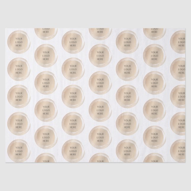 Your Logo Custom Branding Promotional Tissue Paper (Front)