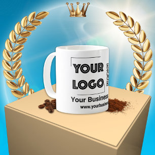Your Logo Custom Business Marketing Coffee Mug