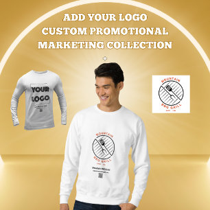 Your Logo Custom Business Marketing Sweatshirt