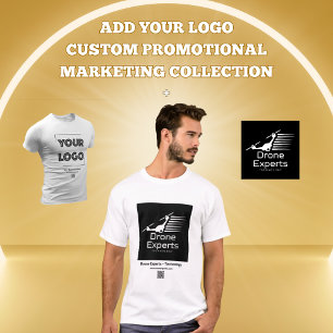 Your Logo Custom Business Marketing T-Shirt