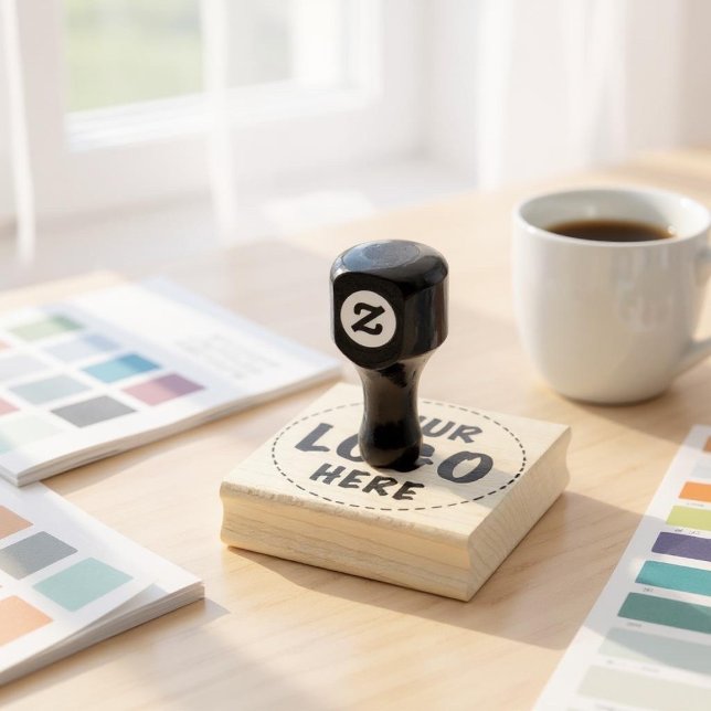 Your Logo Custom Business Rubber Stamp (Creator Uploaded)