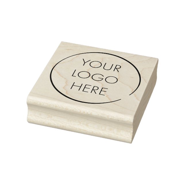 Your Logo Custom Stamp, Small Business Marketing Rubber Stamp (Stamp)