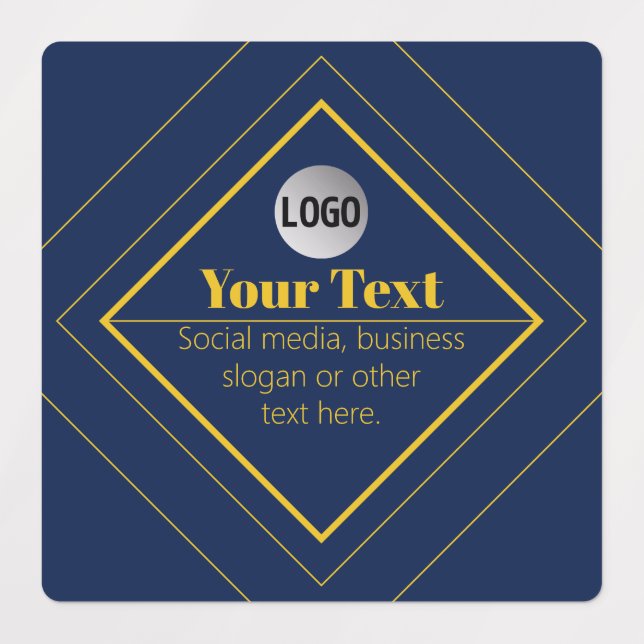 Your Logo & Customisable Design Waterproof (Design 1)