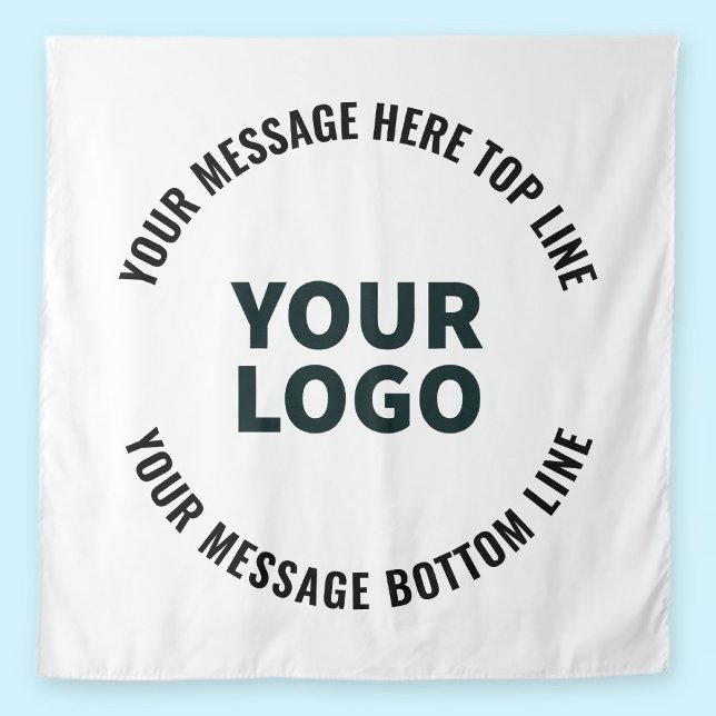 Your Logo Design or Image | Bold Editable Text Tapestry (Creator Uploaded)