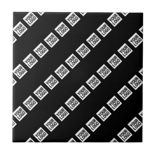 Your Logo, Design or Photo Tiled Diagonally  Tile