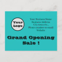 Your Logo Direct Mail Grand Opening Sale Ad