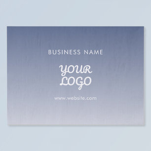 Your Logo Editable Gradient Colour Tissue Paper