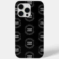 Your Logo & Editable Text | Repeating Pattern 