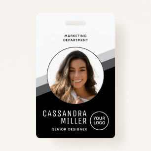 Your Logo Employee Photo Company ID ID Badge