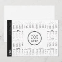 Your Logo Here 2026 white Calendar
