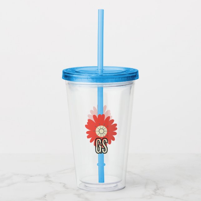 Your Logo Here Acrylic Tumbler (Front)