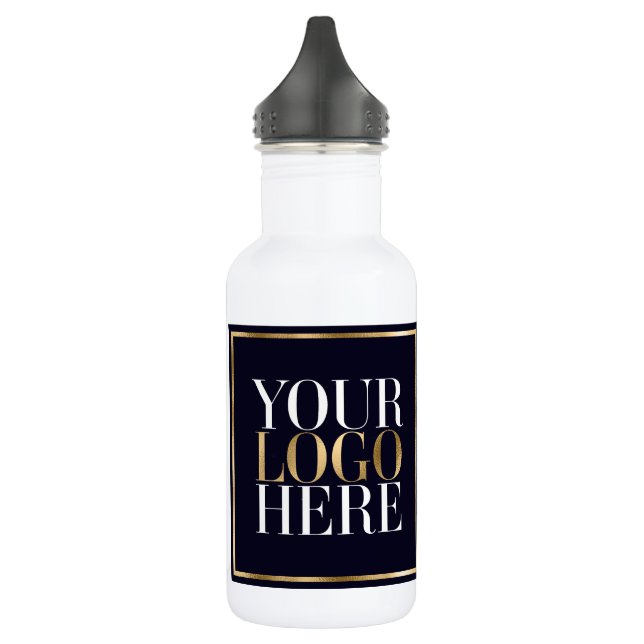 Your Logo Here Business Branding 532 Ml Water Bottle (Left)