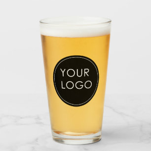 Your Logo Here Business Company Corporate Pint Glass