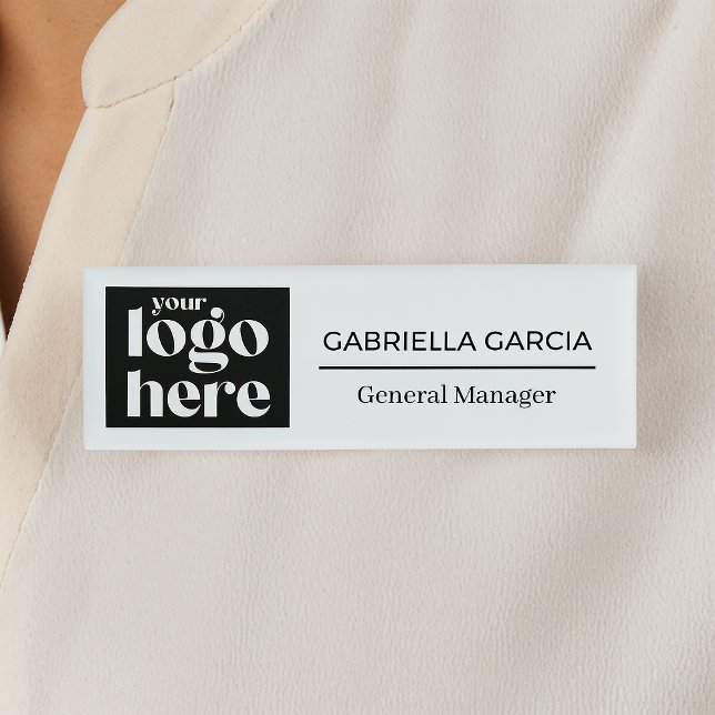 Your Logo Here Business Name Tag (Creator Uploaded)