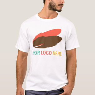 Your logo here business promotional marketing T-Shirt