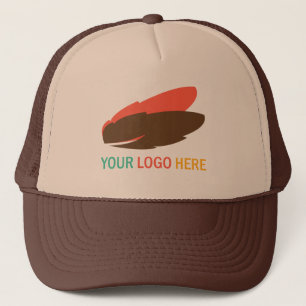 Your logo here business promotional marketing trucker hat