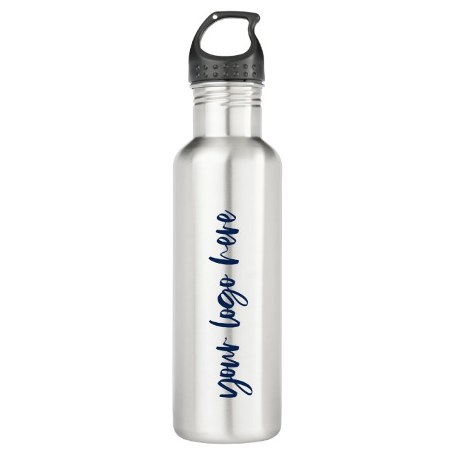 Your Logo Here Company Business Branded Promotiona 710 Ml Water Bottle (Front)