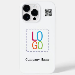 Your Logo Here & Company Name Promotional QR Code Case-Mate iPhone 14 Pro Max Case
